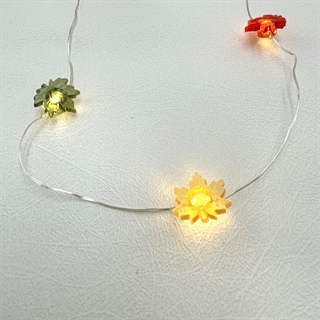 LED lyskæde med små ahornblade - 2 m, 3 m
