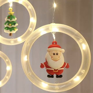 LED gardin til juledekoration - Bredde 3 m