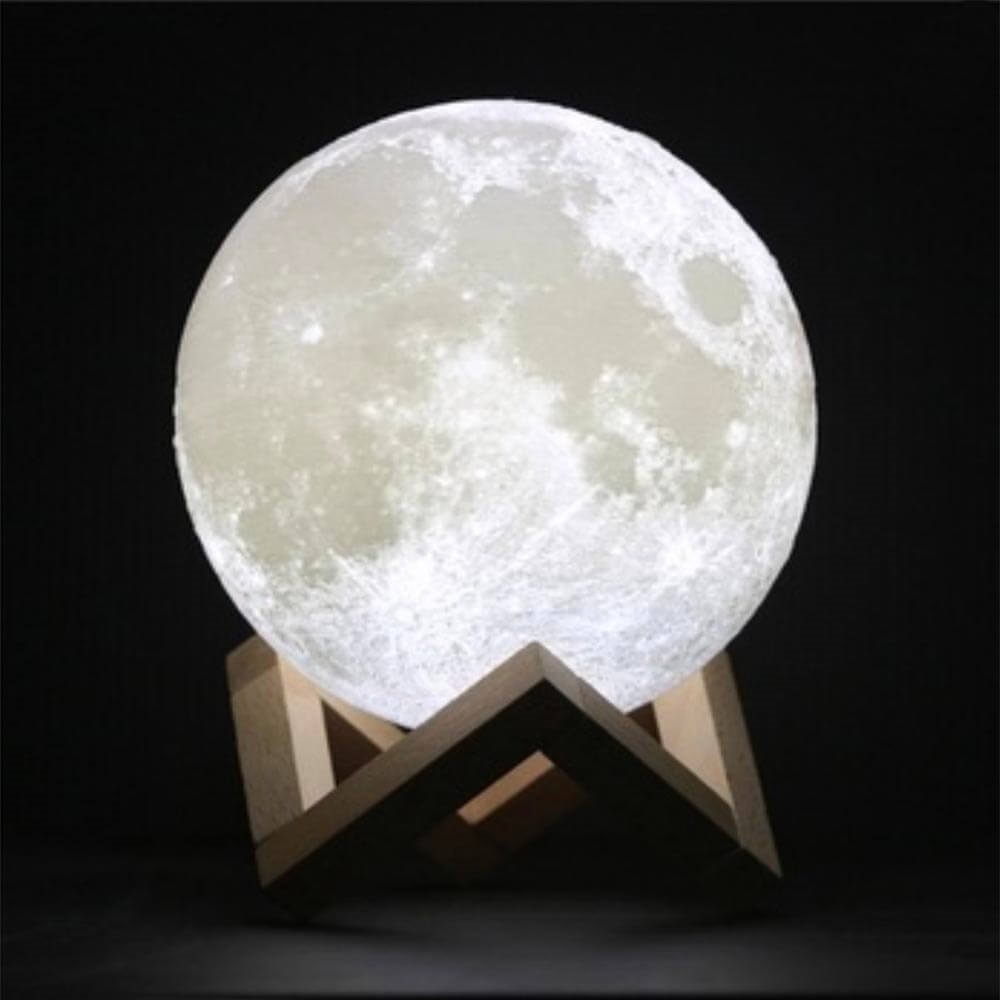 virkningsfuldhed Tag det op midnat Flot 3D Månelampe - Stemningsfuldt lys - Køb online