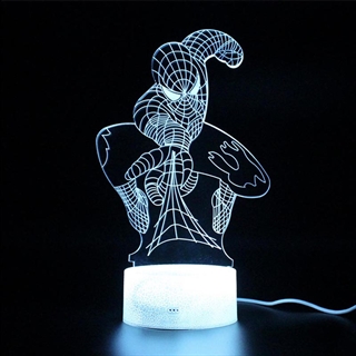 Spider-man 3D lampe
