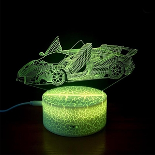 LED 3D lampe -Bilform