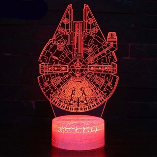 3D lampe-Star Wars Falcon