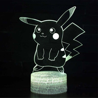 3D lampe-Pikachu form