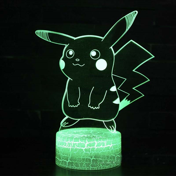 3D lampe-Pikachuform
