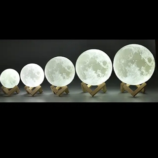 3D print månelampe med fjernbetjening