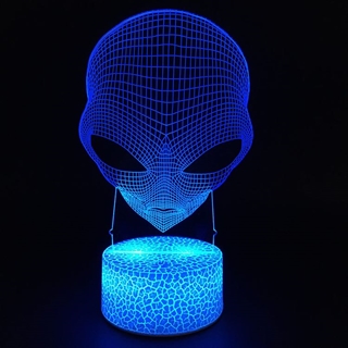 Alien 3D lampe