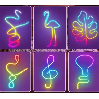 App-styret LED RGBIC neon strip med fjernbetjening - 3 m, 5 m, 10 m