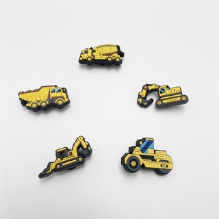 Arbejdsbiler Crocs Charms – 5 stk.
