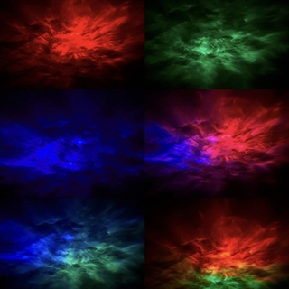 Astronaut stjernehimmel projektorlampe med fjernbetjening