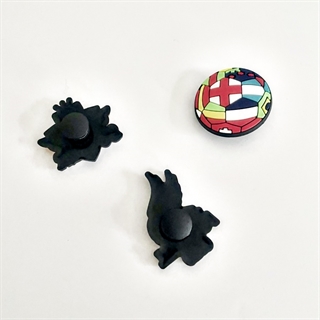 Crocs charms med fodboldtema