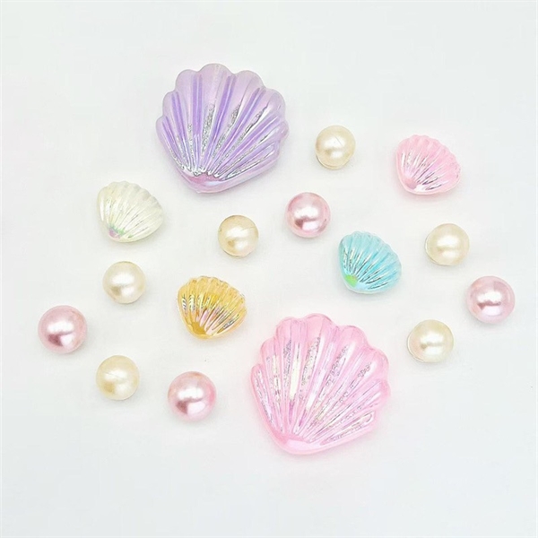 Crocs charms med muslinger og perler – 16-pak