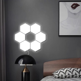 DIY væglampe med berøringssensor - 6 stk. / sæt - Dæmpbar