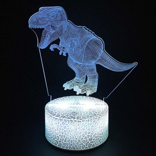Dinosaur LED 3D lampe