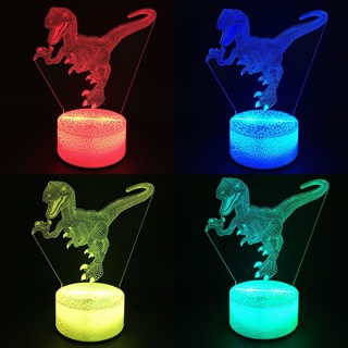 Dinosaur 3D lampe