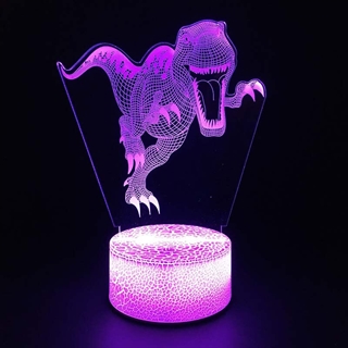 Dinosaurus LED 3D lampe