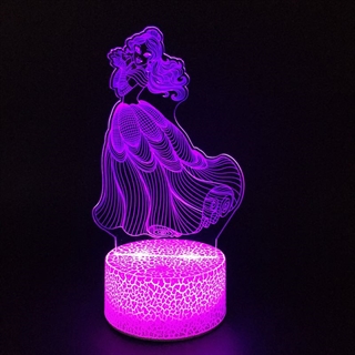 Disney Princess 3D lampe