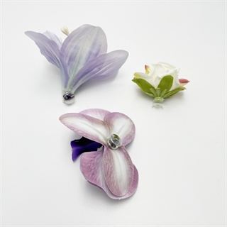 Blomster charms til crocs