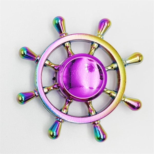 Farverig fidget spinner skibsrat