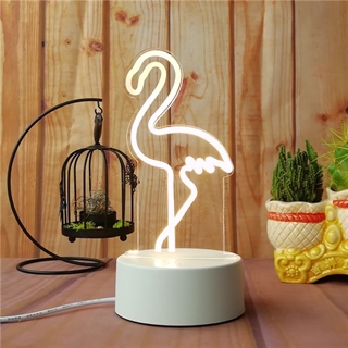  Flamingo 3D lampe
