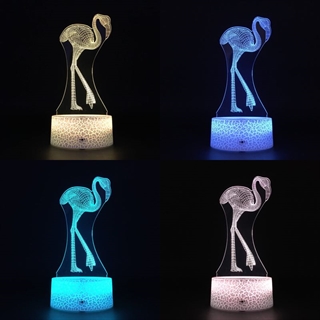 Flamingo 3D lampe