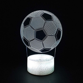 Fodbold 3D- lampe