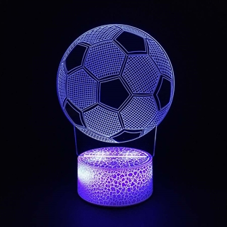 Fodbold- 3D lampe