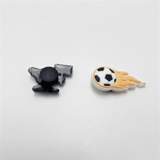 Fodbold Charms til Crocs – 5-pak