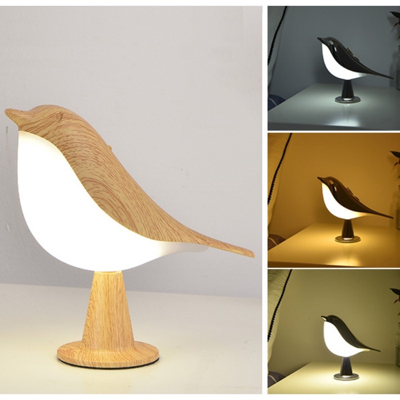 En eller anden måde Blitz båd Fugle med LED-lys - Bordlampe - Dekorationslampe
