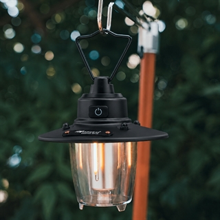 Genopladelig LED campinglanterne med dæmpbart lys