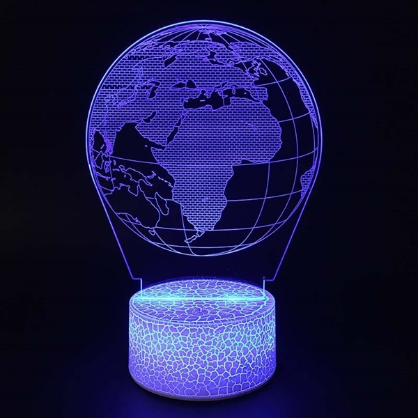 Globus 3D lampe