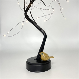 Håndlavet træmagpie - Størrelse:6,7 x 4 cm