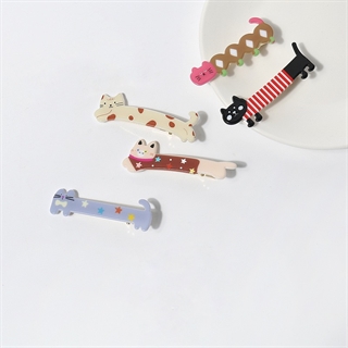 Hårspænder med søde katte 