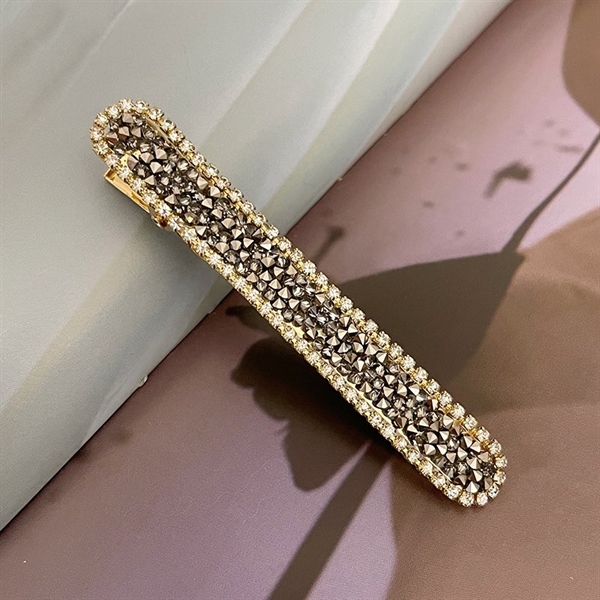 Hårspænder med zirkoner i forskellige farver - 1 stk. - Stil 1