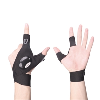 Handsker med lys - Højrehånd - og venstrehåndsmodel