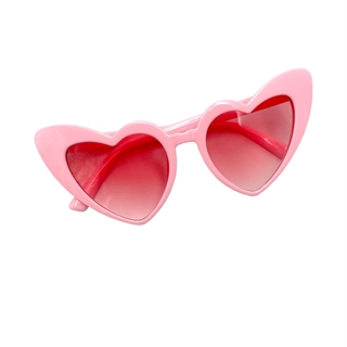 Hjerte solbriller - Lyserød