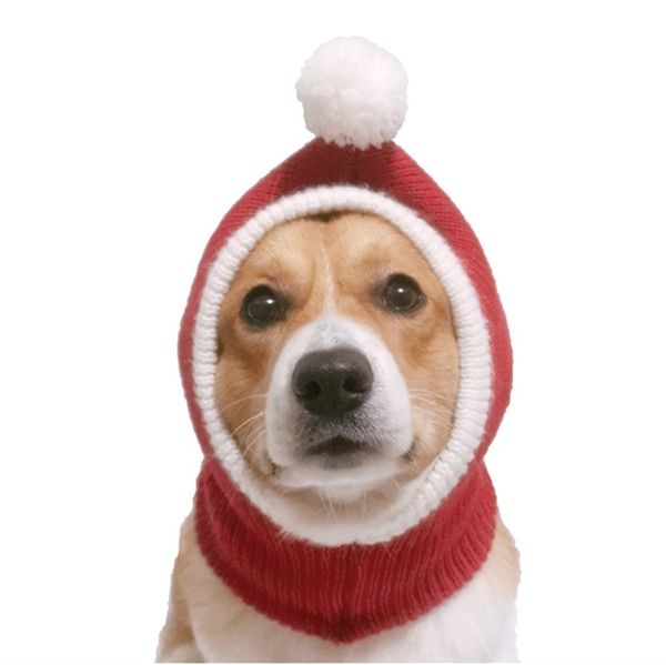 Julehat til hunde eller katte - Størrelse: L