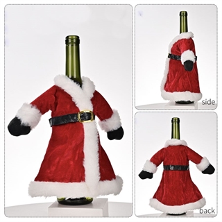 Julevinflasketrøje - julemandsstil