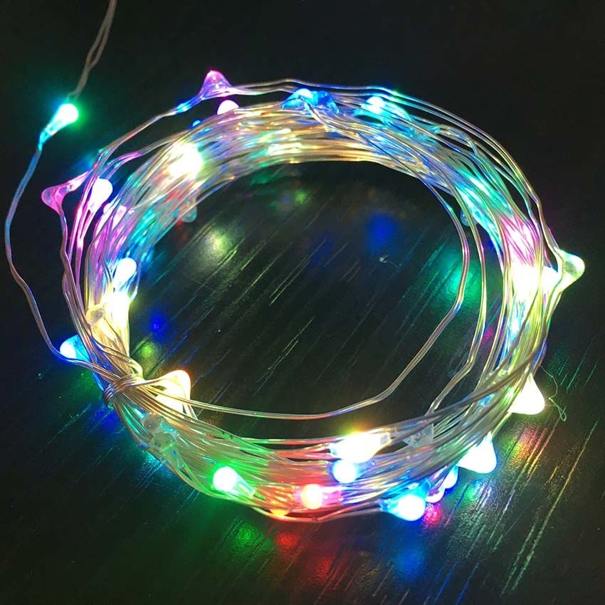 LED ⎮ Kobber lyskæde ⎮Sommertilbud