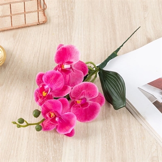 Kunstig orkidé – Rosa - 1 stk
