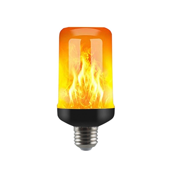 LED Flammepære – E27 5W-sort