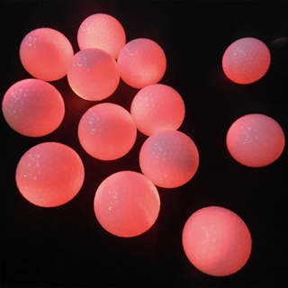  LED-golfbolde med rødt, grønt, blåt, lyserødt, gult, orange, hvid og multifarvet lys