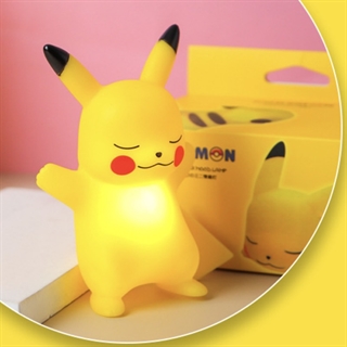 LED Pikachu lampe - Varm hvidt lys - D stil