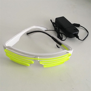 LED -briller -med -grønt -og -hvidtlys