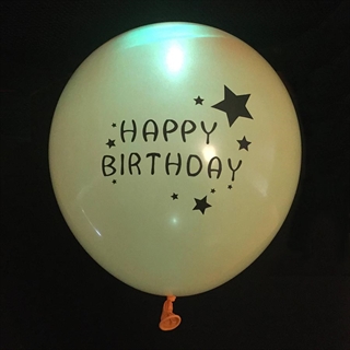 LED fødselsdagsballon