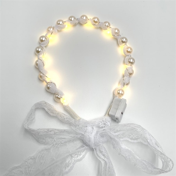 LED hårbånd med perler 