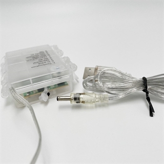 Batteridrevet og USB-drevet