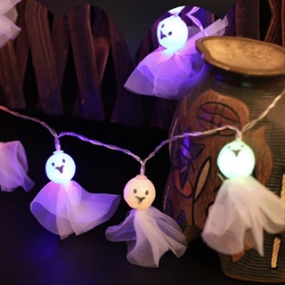 Halloween lyskæde med multifarvet lys - 20 LED