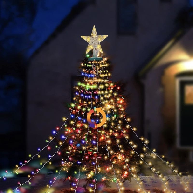 Royal familie Association spansk LED lyskæde til juletræspynt - Julepynt - ledide.dk
