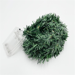 LED lyskæde med grannåle guirlande – juledekoration – 5 m 50 LED