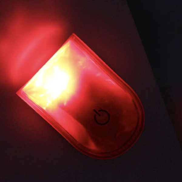 LED magnetisk clips til løbere - Rødt lys